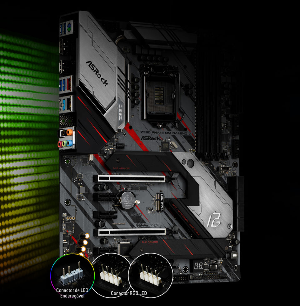 ASRock Z390 PHANTOM GAMING 7 マザーボード ASRock | Z390 Phantom Gaming 7